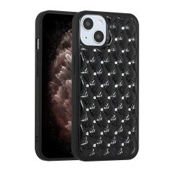 Shiny Star Crystal Glitter Diamond Case for Apple iPhone 13 [6.1] (Black)