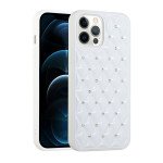 Shiny Star Crystal Glitter Diamond Case for Apple iPhone 13 Pro [6.1] (White)