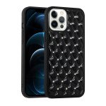 Shiny Star Crystal Glitter Diamond Case for Apple iPhone 13 Pro [6.1] (Black)