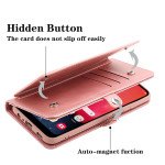 Wholesale Premium PU Leather Folio Wallet Front Cover Case with Card Holder Slots and Wrist Strap for Samsung Galaxy A03s (USA) (Purple)