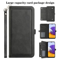 Samsung phone case Black Leather by PURITY