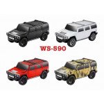 Wholesale Large SUV Design Music Car Portable Wireless Bluetooth Speaker with LED Light WS590 for Universal Cell Phone And Bluetooth Device (Camo)