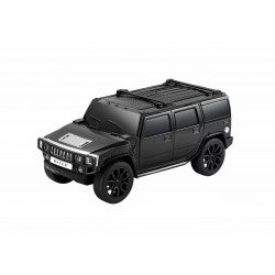 Large SUV Design Music Car Portable Wireless Bluetooth Speaker with LED Light WS590 for Universal Cell Phone And Bluetooth Device (Black)