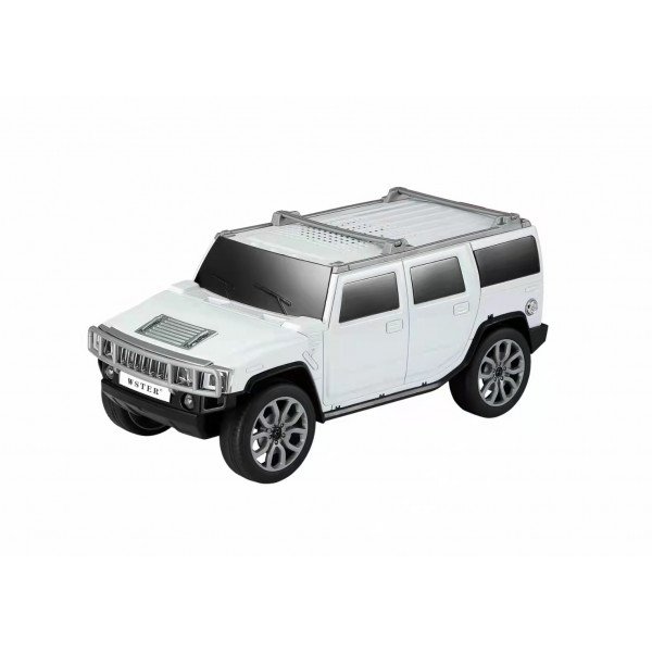 Wholesale Large SUV Design Music Car Portable Wireless Bluetooth Speaker with LED Light WS590 for Universal Cell Phone And Bluetooth Device (White)