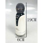 Wholesale Karaoke Machine Microphone Wireless Portable Handheld Bluetooth Speaker KTV WS899 for Universal Cell Phone And Bluetooth Device (Red)