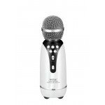 Wholesale Karaoke Machine Microphone Wireless Portable Handheld Bluetooth Speaker KTV WS899 for Universal Cell Phone And Bluetooth Device (Silver)