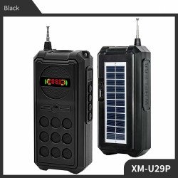 Rugged Industrial Telephone Design FM Radio Portable Bluetooth Speaker XM-U29P for Universal Cell Phone And Bluetooth Device (Black) Rugged Industrial Telephone Design FM Radio Portable Bluetooth Speaker XM-U29P for Universal Cell Phone And Bluetooth Device (Black)