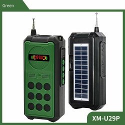 Rugged Industrial Telephone Design FM Radio Portable Bluetooth Speaker XM-U29P for Universal Cell Phone And Bluetooth Device (Green) Rugged Industrial Telephone Design FM Radio Portable Bluetooth Speaker XM-U29P for Universal Cell Phone And Bluetooth Device (Green)