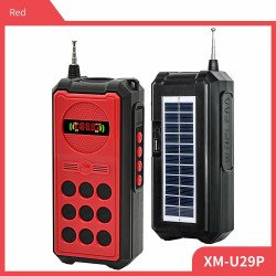 Rugged Industrial Telephone Design FM Radio Portable Bluetooth Speaker XM-U29P for Universal Cell Phone And Bluetooth Device (Red) Rugged Industrial Telephone Design FM Radio Portable Bluetooth Speaker XM-U29P for Universal Cell Phone And Bluetooth Device (Red)