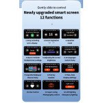 Wholesale Universal Portable Wireless Bluetooth TWS Headphones with Touch Screen Charging Case YX29 for Universal Cell Phone And Bluetooth Device (Black)