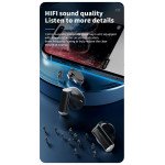 Wholesale Universal Portable Wireless Bluetooth TWS Headphones with Touch Screen Charging Case YX29 for Universal Cell Phone And Bluetooth Device (Black)