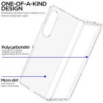 Wholesale Clear Armor Hybrid Transparent Case for Samsung Galaxy Z Fold 5 (Clear)