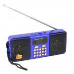 Wholesale Modern Design Retro Style FM Radio Portable Bluetooth Speaker YG-1882BT for Universal Cell Phone And Bluetooth Device (Blue)