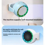 Wholesale Mountable Bluetooth Speaker with Adjustable Angle, Rotatable Design & Colorful LED Light (Black)