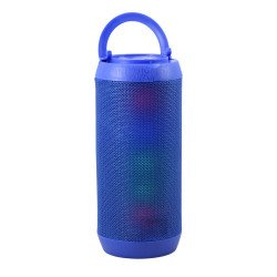 LED Color Light Wireless Bluetooth Portable Speaker with Colorful Display A1 for Universal Cell Phone And Bluetooth Device (Blue)