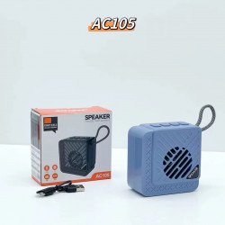 TWS Cube Design Portable Bluetooth Speaker with Hand Strap A105 (Blue)
