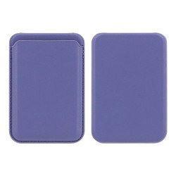 MagSafe Magnetic Slim Wallet with Phone Stand and 2-3 Card Slots (Purple)