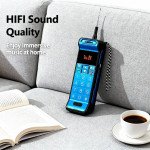 Wholesale Classic Telephone Design FM Radio Portable Bluetooth Speaker B216 for Universal Cell Phone And Bluetooth Device (Blue)