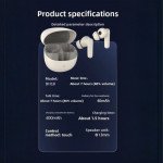 Wholesale Premium TWS Bluetooth Wireless Earbuds with Crystal Clear HIFI Sound Quality and Deep Bass BH18 for Universal Cell Phone And Bluetooth Device (Beige)