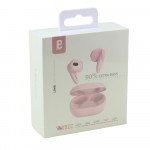 Wholesale True Wireless Extra Bass Sound Bluetooth Headphone Earbuds Headset BM01 for Universal Cell Phone And Bluetooth Device (Pink)