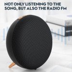 Wholesale Jam Anywhere Wireless Bluetooth Subwoofer Portable, Colorful, Packed with Clear Sound, and Colorful Night Light BS36D for Universal Cell Phone And Bluetooth Device (Black)