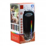 Wholesale Portable Bluetooth Speaker with RGB LED Light - Hi-Fi Sound Quality Wireless Audio Device ChargeP2Pro for Universal Cell Phone And Bluetooth Device (Black)
