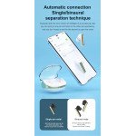 Wholesale TWS In Ear Bluetooth Wireless Headphone Earbuds Gaming Headset Stereo Sound P60 for Universal Cell Phone And Bluetooth Device (White)