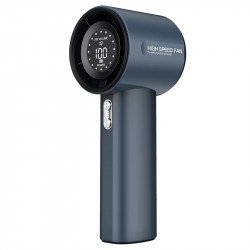 High-Speed Portable Fan with Adjustable Wind (Blue)