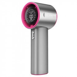 High-Speed Portable Fan with Adjustable Wind (Gray)