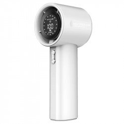 High-Speed Portable Fan with Adjustable Wind (White)