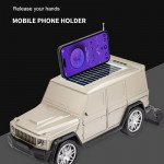Wholesale Luxury SUV Style Jeep Bluetooth Speaker - Solar Charging, Carry Strap, Multi-Input F88 for Universal Cell Phone And Bluetooth Device (Black)