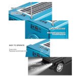 Wholesale Luxury SUV Style Jeep Bluetooth Speaker - Solar Charging, Carry Strap, Multi-Input F88 for Universal Cell Phone And Bluetooth Device (Black)