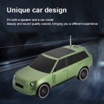 Wholesale SUV-Inspired Bluetooth Speaker with Solar Charging & FM Radio – Portable Super Bass Stereo HFF119 (Gold)