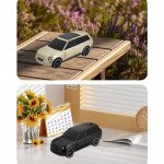 Wholesale SUV-Inspired Bluetooth Speaker with Solar Charging & FM Radio – Portable Super Bass Stereo HFF119 (Gold)