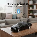 Wholesale Luxury Car Design Portable Bluetooth Speaker - Solar Powered, Full-Featured Audio Experience F98 for Universal Cell Phone And Bluetooth Device (Black)