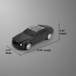 Wholesale Luxury Car Design Portable Bluetooth Speaker - Solar Powered, Full-Featured Audio Experience F98 for Universal Cell Phone And Bluetooth Device (Black)