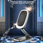 Wholesale Magnetic Car Phone Stand with 360° Rotation and Adjustable Height for Dashboard (Black)