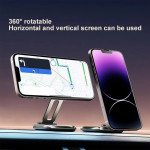 Wholesale Magnetic Car Phone Stand with 360° Rotation and Adjustable Height for Dashboard (Black)