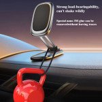 Wholesale Magnetic Car Phone Stand with 360° Rotation and Adjustable Height for Dashboard (Black)