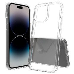 Clear Shockproof Anti-Scratch Transparent Bumper Protection TPU Phone Case for Apple iPhone 14 / 13 (Clear)
