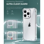 Wholesale Clear Armor Hybrid Transparent Case for Apple iPhone 15 Plus (Clear)