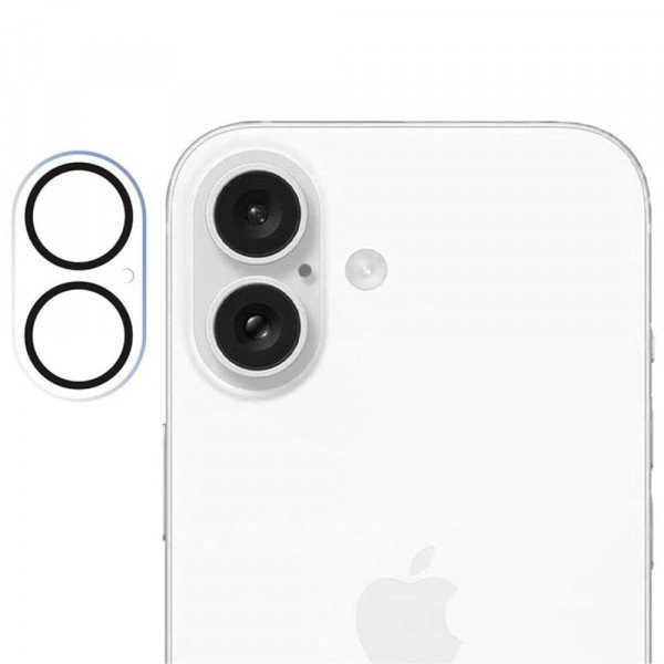 Wholesale Ultra-Clear Camera Lens Protector Scratch Resistance HD Tempered Glass Shield for iPhone 17 / 16 / 16 Plus (Clear)