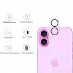 Wholesale Ultra-Clear Camera Lens Protector Scratch Resistance HD Tempered Glass Shield for iPhone 17 / 16 / 16 Plus (Clear)