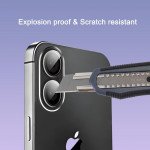 Wholesale Ultra-Clear Camera Lens Protector Scratch Resistance HD Tempered Glass Shield for iPhone 17 / 16 / 16 Plus (Clear)