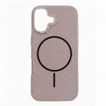 Wholesale Premium Fabric Strong Protection MagSafe Phone Case with Slip-Resistant Comfort Grip for Apple iPhone 17 (Rose Pink)