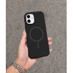 Wholesale Magnetic MagSafe-Compatible Silicone Phone Case with Shockproof, Anti-Scratch Protection for Apple iPhone 17e / 16e (Black)