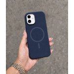 Wholesale Magnetic MagSafe-Compatible Silicone Phone Case with Shockproof, Anti-Scratch Protection for Apple iPhone 17e / 16e (Blue)