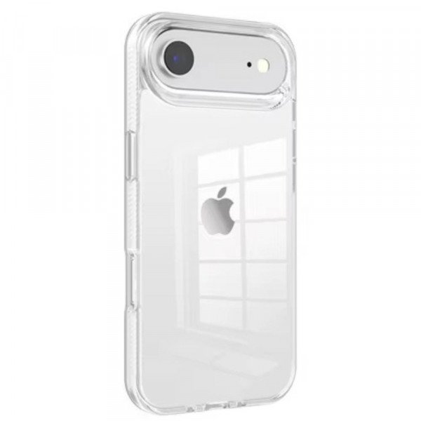 Wholesale Clear Armor Hybrid Transparent Case for Apple iPhone 17 Air (Clear)