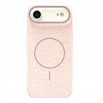 Wholesale Premium Fabric Strong Protection MagSafe Phone Case with Slip-Resistant Comfort Grip for Apple iPhone 17 Air (Rose Pink)