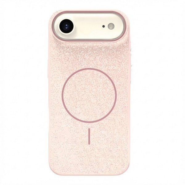 Wholesale Premium Fabric Strong Protection MagSafe Phone Case with Slip-Resistant Comfort Grip for Apple iPhone 17 Air (Rose Pink)